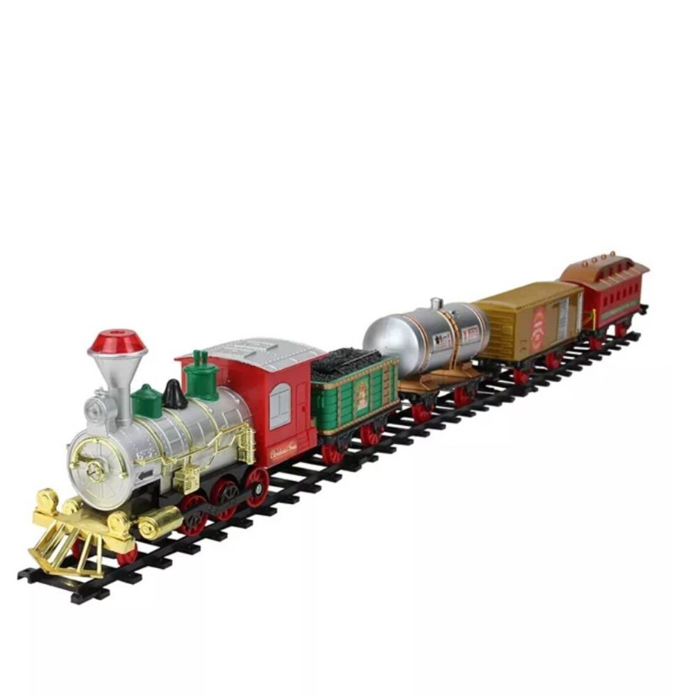 Northlight Battery Operated Lighted and Animated Christmas Express Train Set
